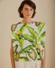 Off-White Summer Foliage T-Shirt sold by ban.do