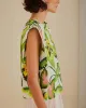 Off-White Summer Foliage T-Shirt sold by ban.do