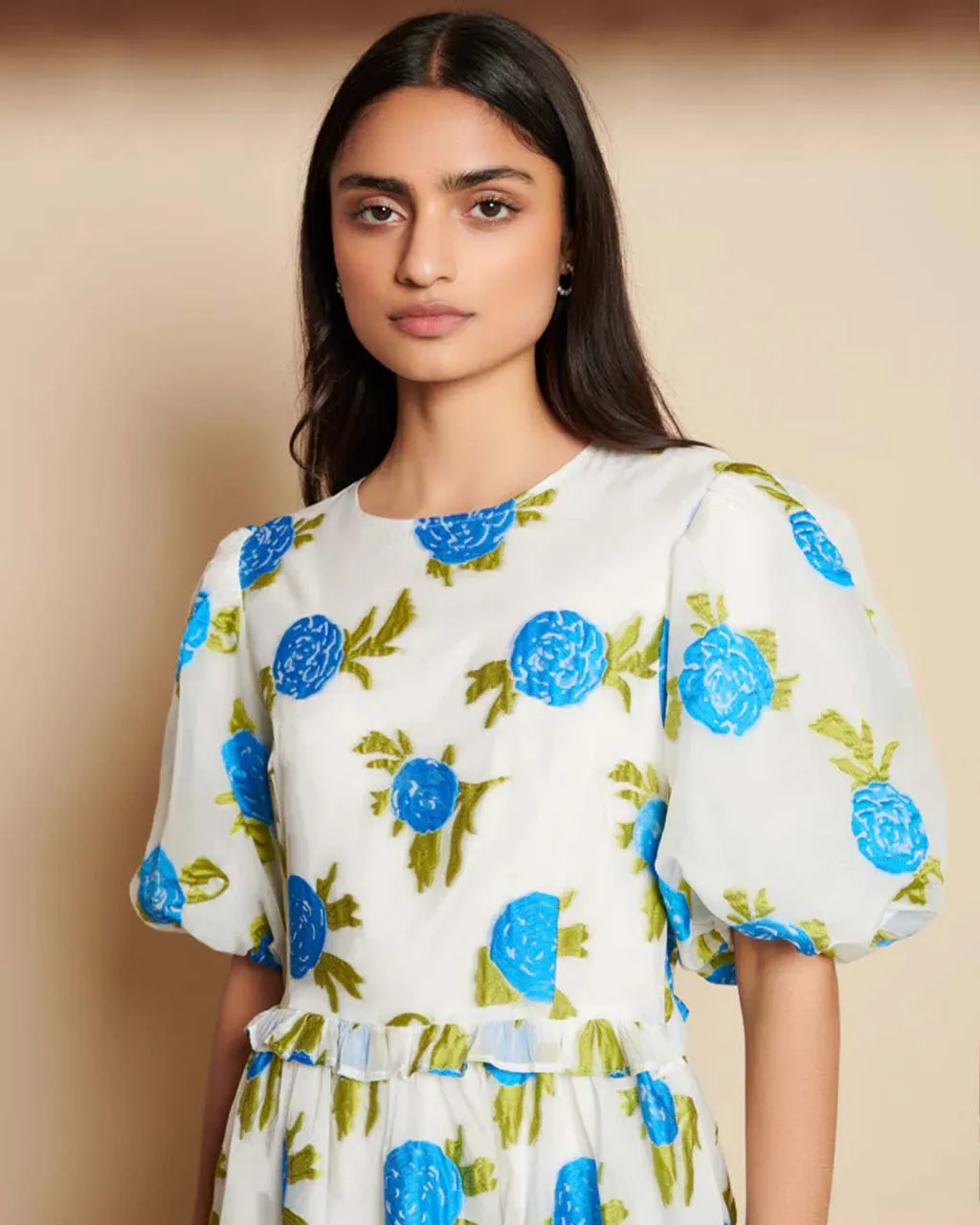 Orchard Jacquard Midi Dress sold by ban.do product image thumbnail 3