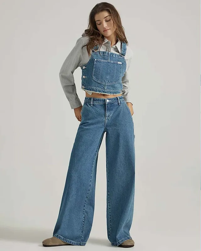 Low Rise Slouch Carpenter Pants - Stamp Of Approval sold by ban.do