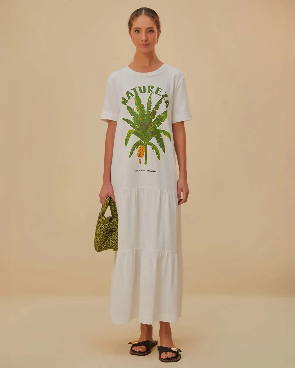 Natureza Maxi Dress sold by ban.do