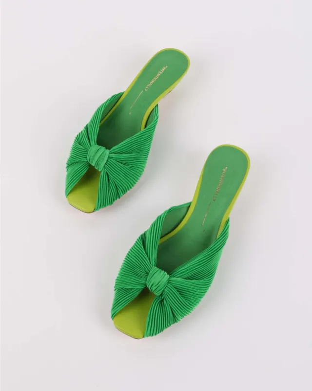 Curfew Kitten Heel - Grass sold by ban.do