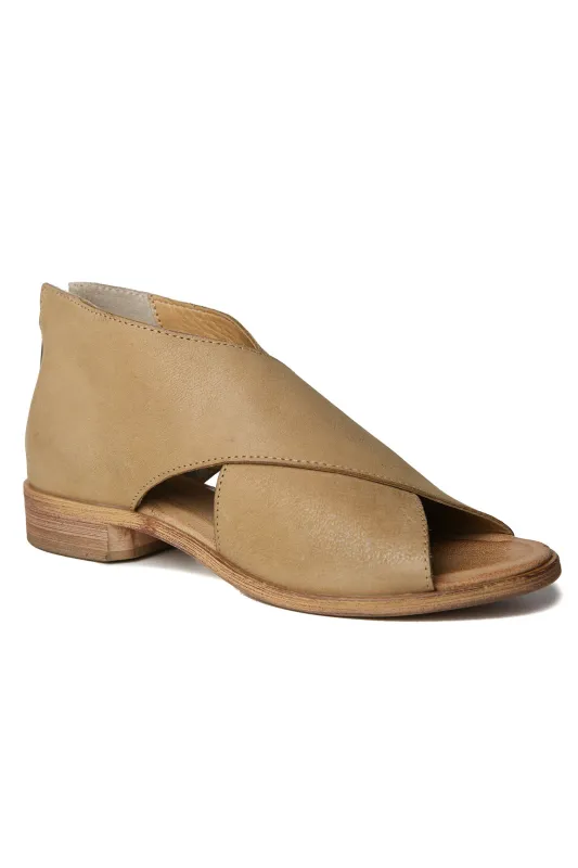 Venice Natural Leather Wrap Sandal sold by Band of Gypsies