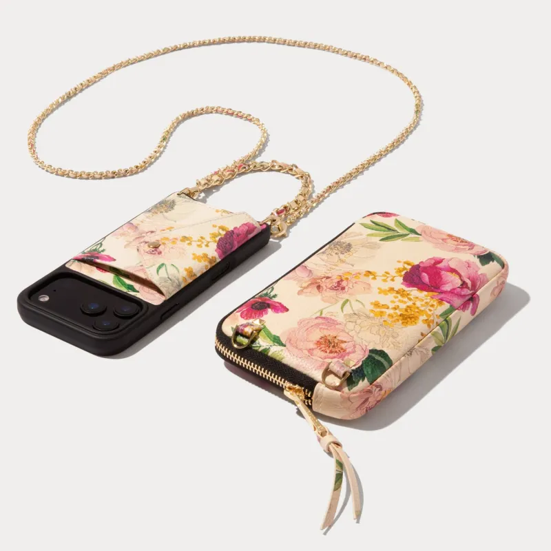 Lily Set - Ceci Ivory Floral/Gold made by Bandolier