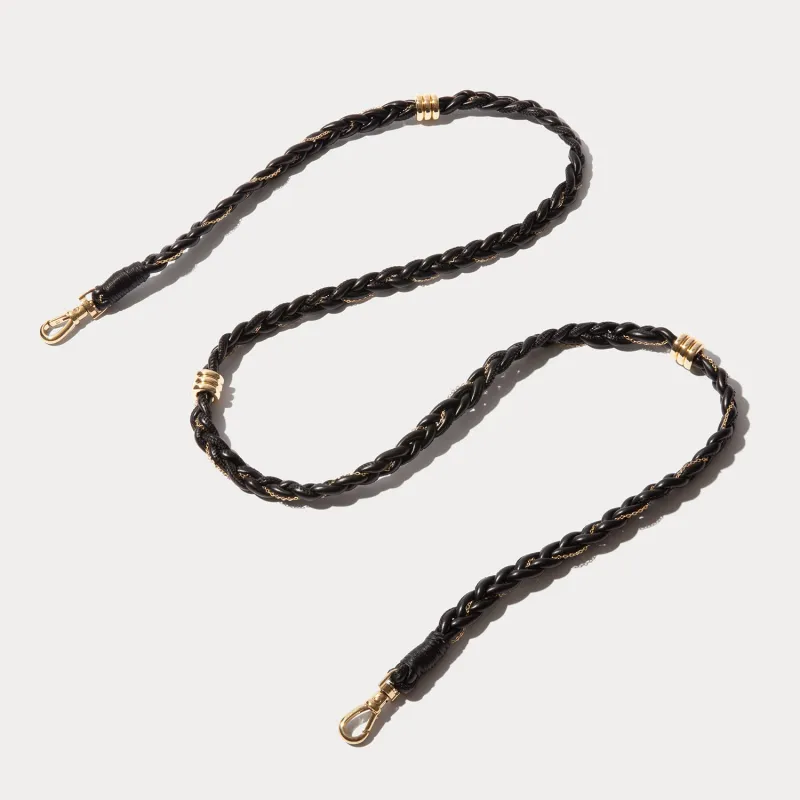 Gianna Strap - Black/Gold made by Bandolier