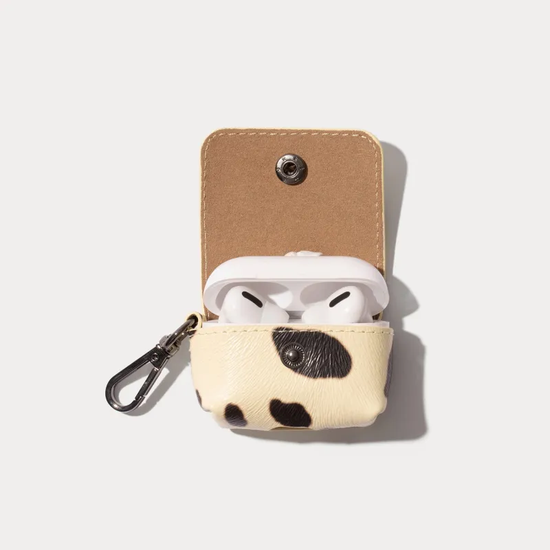 Avery AirPods Clip-On Pouch - Spotted Hide/Pewter made by Bandolier