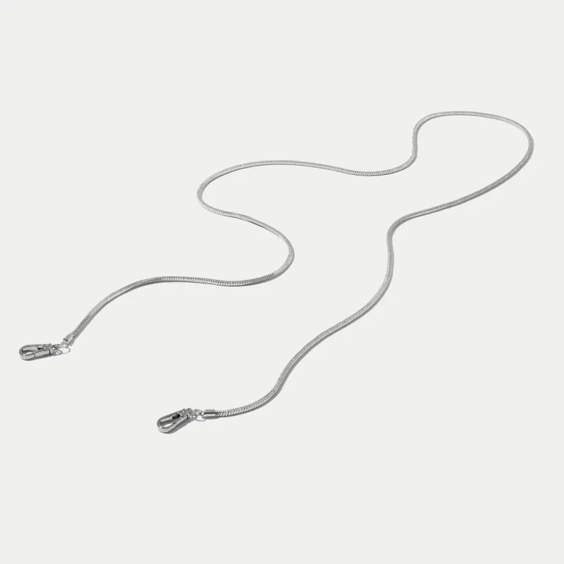 Gia Crossbody Strap - Antique Silver/Antique Silver made by Bandolier