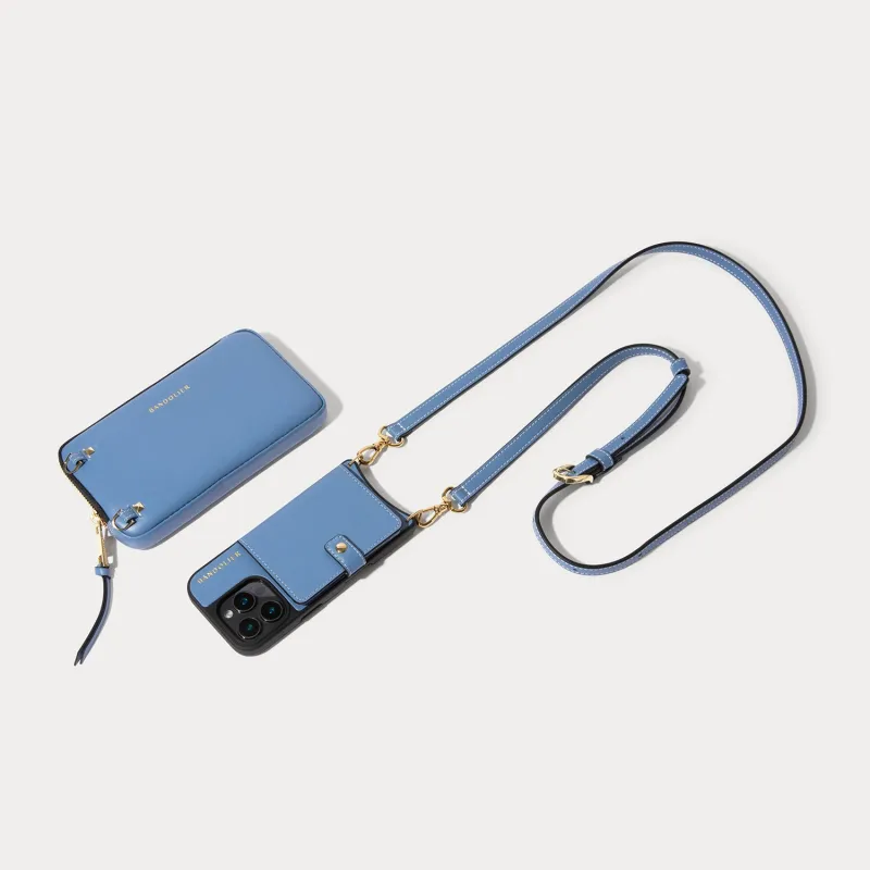 Casey MagSafe Expanded Set - Dusty Blue/Gold made by Bandolier