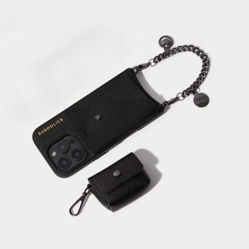 Maya and AirPods Set - Black/Pewter made by Bandolier