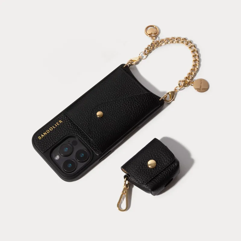 Maya and AirPods Set - Black/Gold made by Bandolier
