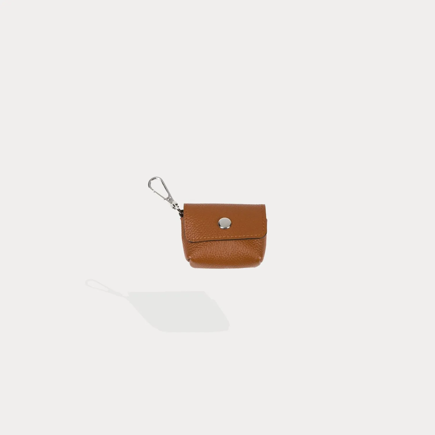 Avery AirPods Clip-On Pouch - Sienna/Silver sold by Bandolier