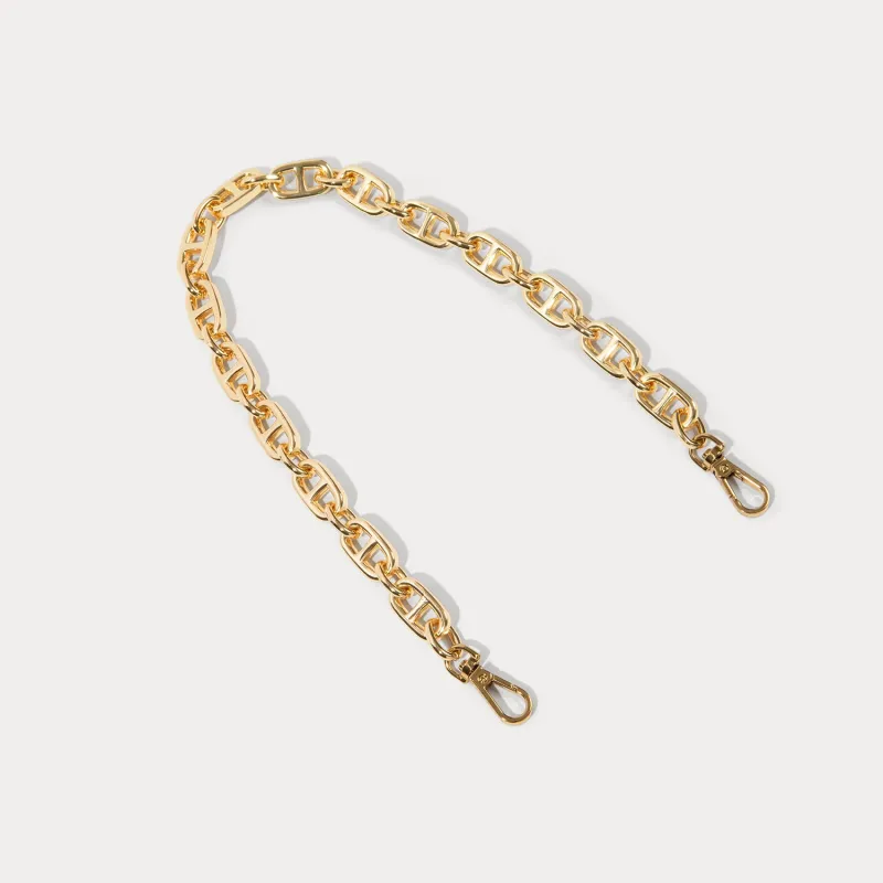 Isla Wristlet Strap - Gold/Gold made by Bandolier