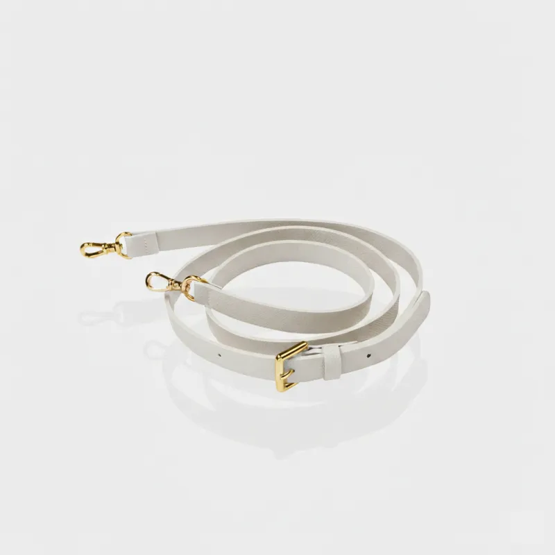 Hailey Strap Only - Ivory/Gold made by Bandolier