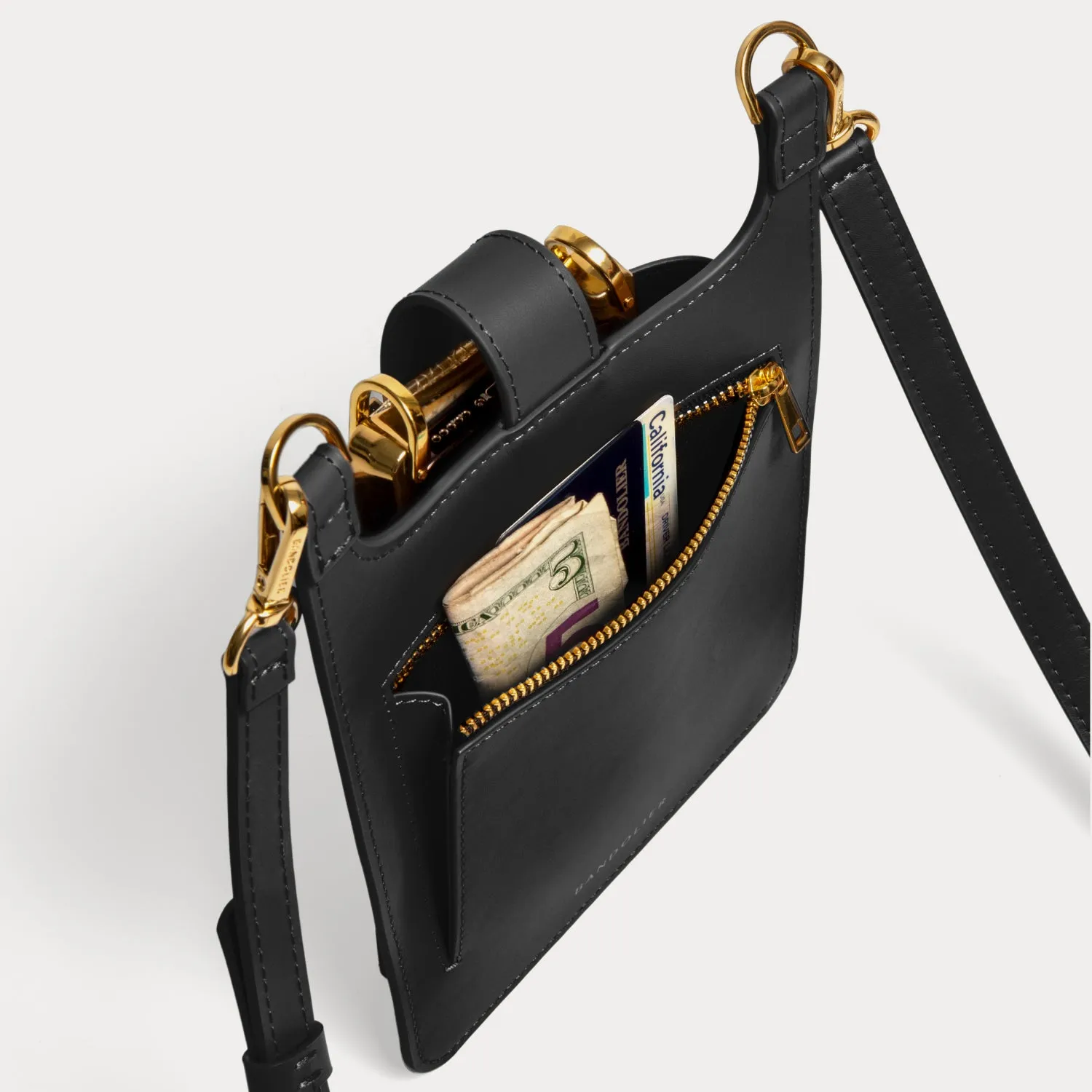 Parker Phone Bag - Black/Gold sold by Bandolier product image thumbnail 4