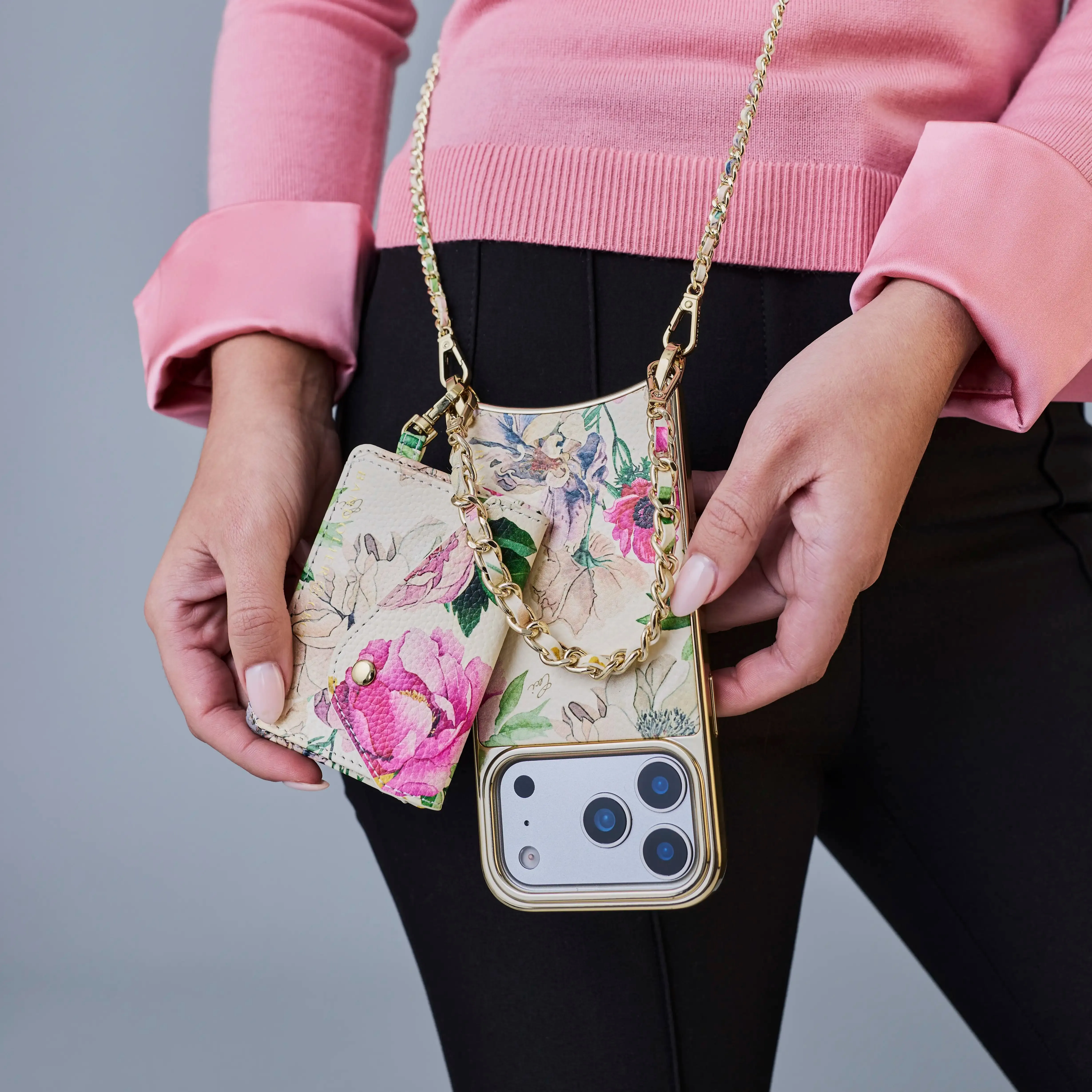 Rae Magnet Duet Essentials Set - Ceci Ivory Floral/Gold sold by Bandolier product image thumbnail 4