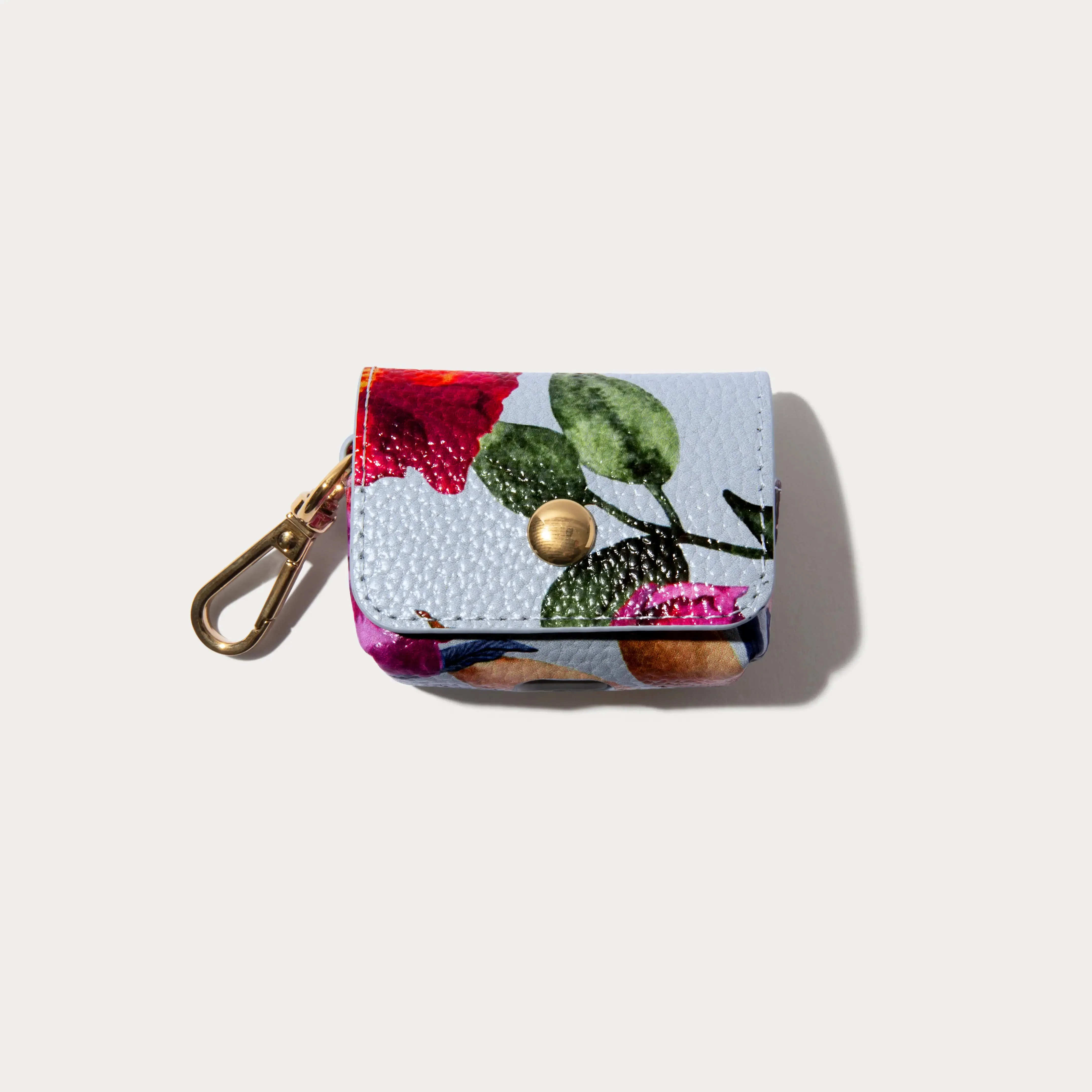 Avery AirPod Clip-On Pouch - Ceci Blue Floral/Gold sold by Bandolier product image thumbnail 2