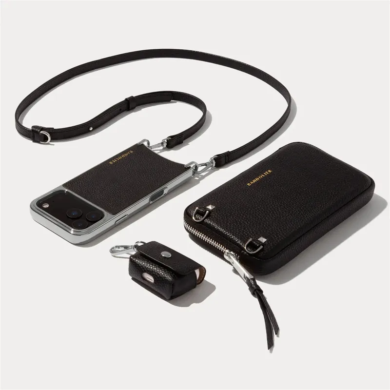 Rayna Chrome Essentials Set - Black/Chrome Silver made by Bandolier