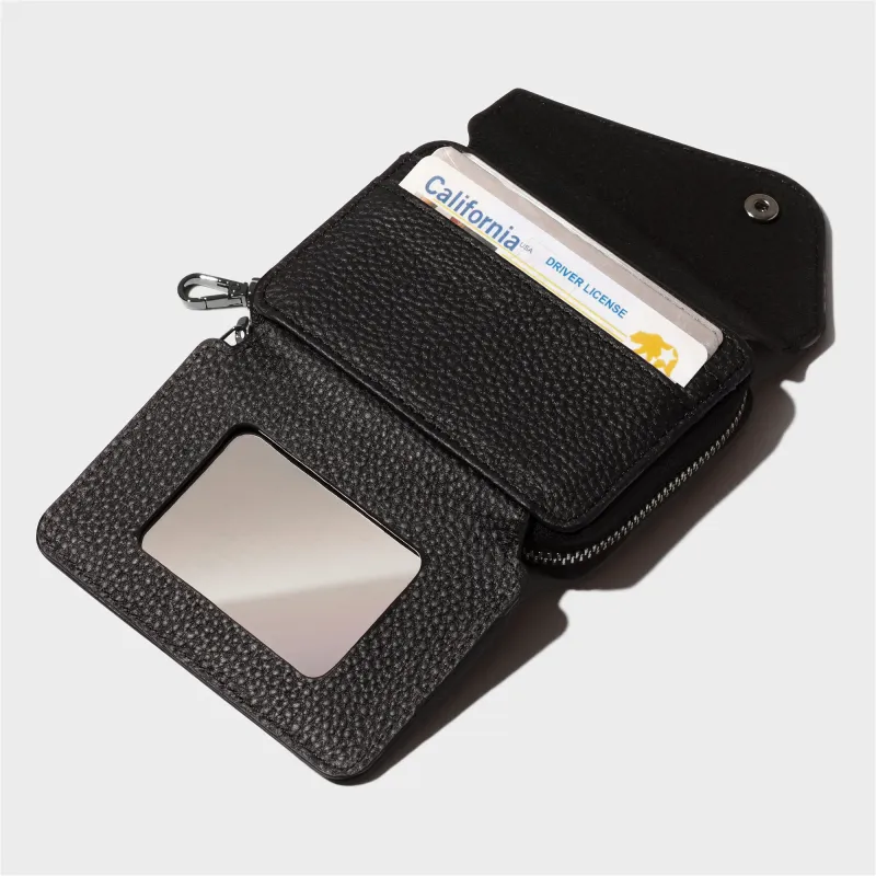 Add-On Mirror Magnet Wallet - Black/Pewter made by Bandolier