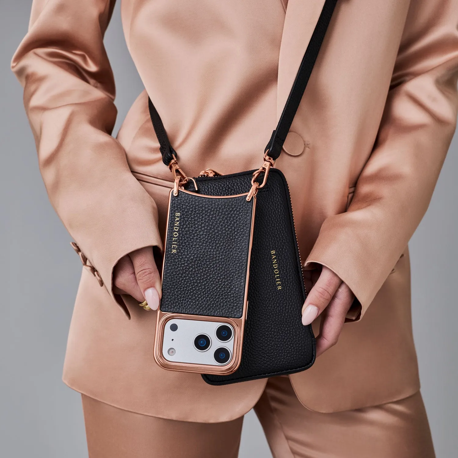 Rayna Chrome Essentials Set - Black/Chrome Rose Gold sold by Bandolier product image thumbnail 3