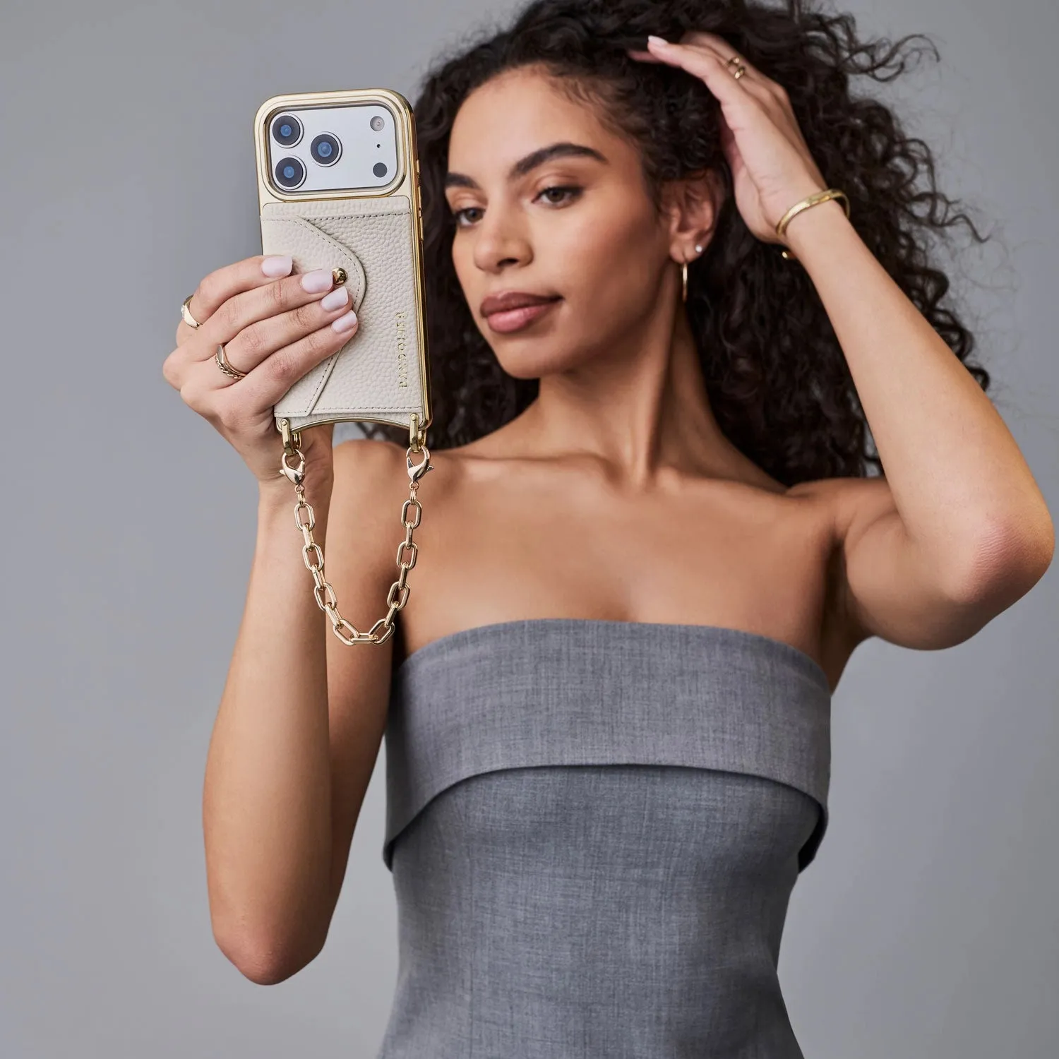 Gia Strap Set - Gold/Gold sold by Bandolier product image thumbnail 4