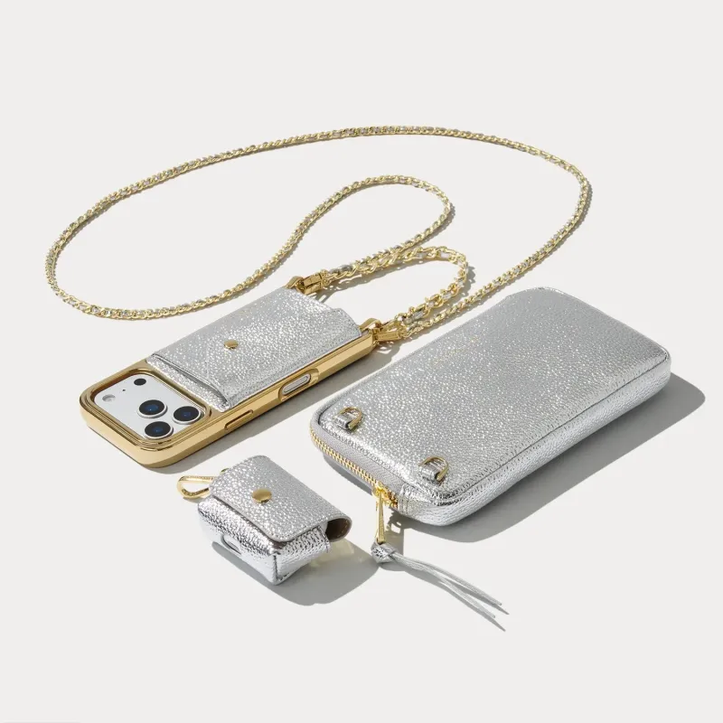 Lily Essentials Set - Metallic Silver/Chrome Gold made by Bandolier