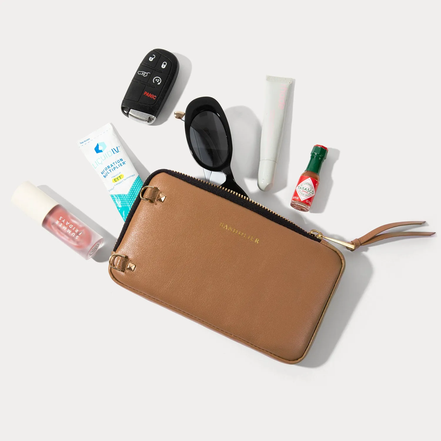 Mira Chrome Magnet Essentials Set - Ivory Tan/Chrome Gold sold by Bandolier product image thumbnail 5