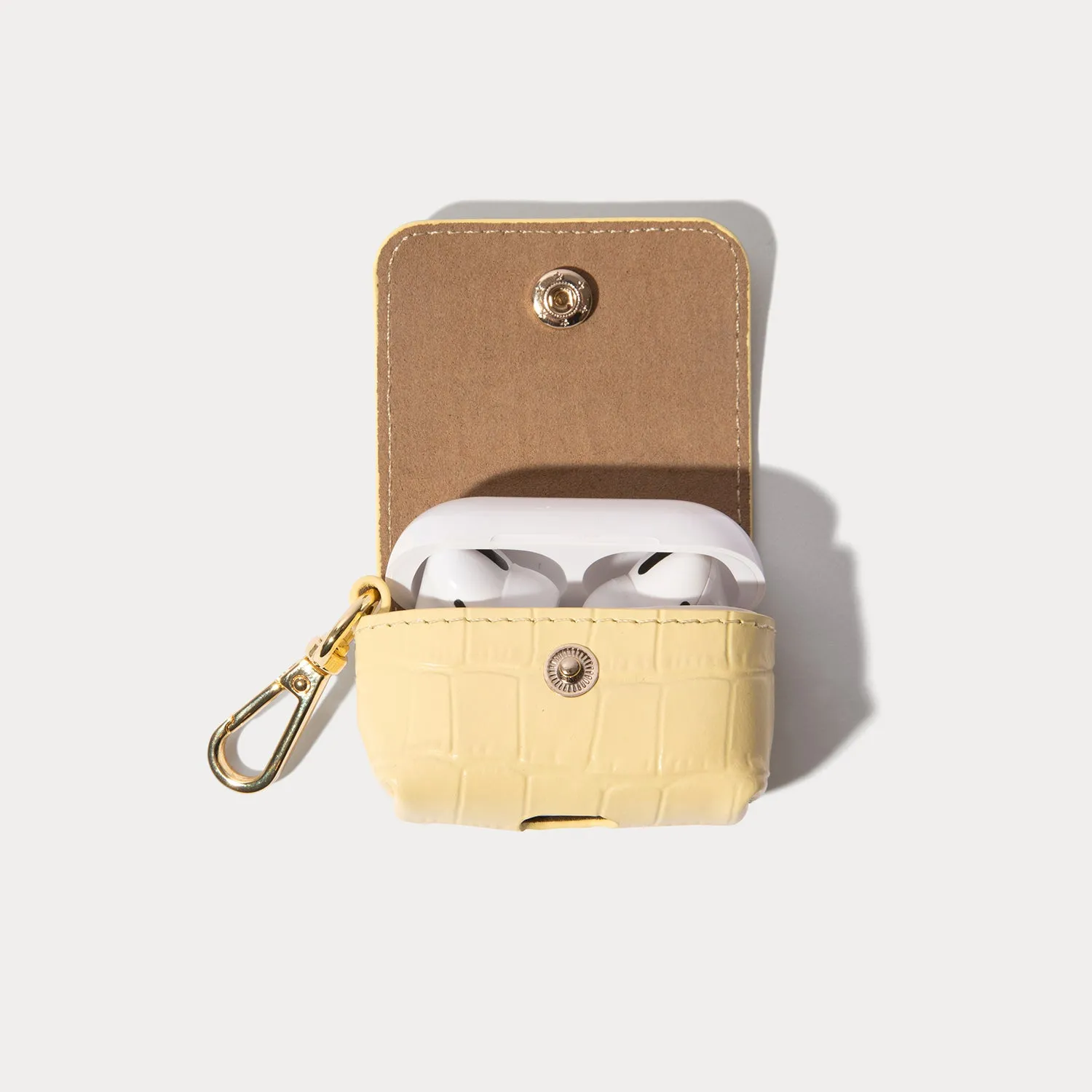 The Lily Essentials Set - Butter Yellow Croc/Gold sold by Bandolier product image thumbnail 5