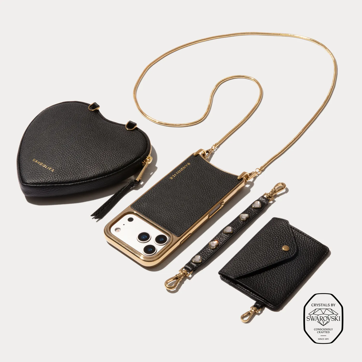 The Heartbreaker Set - Black/Gold sold by Bandolier