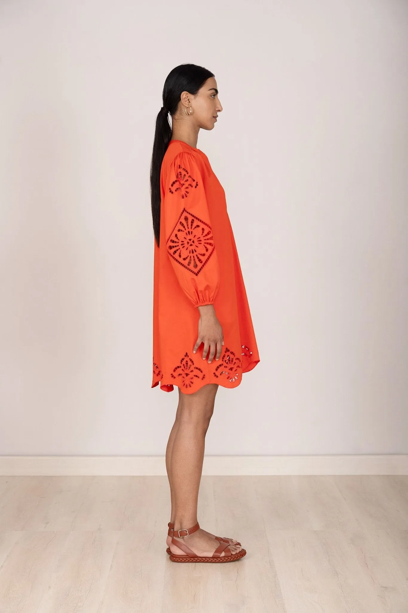 Gianna Dress Punto Sunset sold by Banjanan product image thumbnail 5