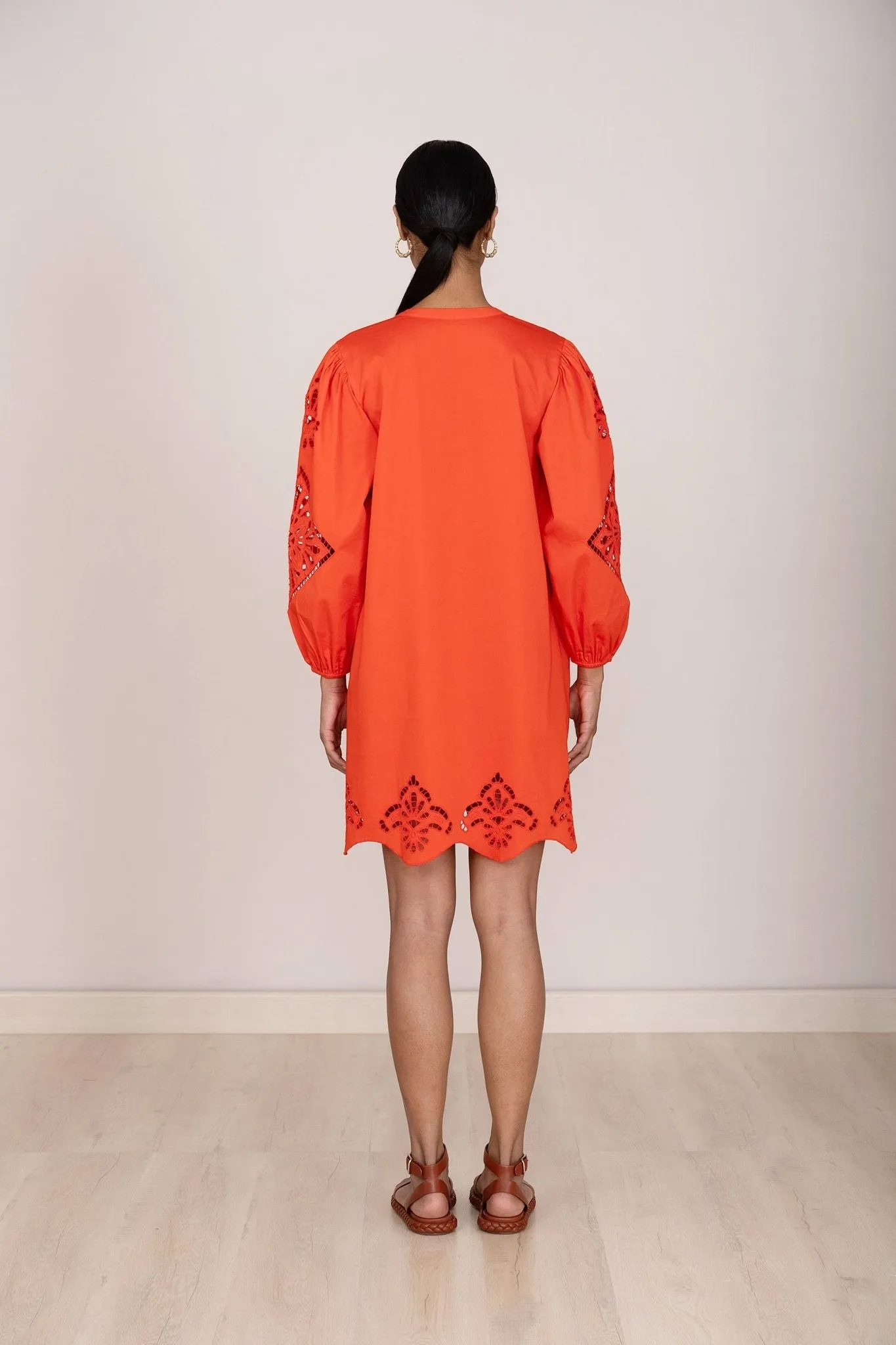 Gianna Dress Punto Sunset sold by Banjanan product image thumbnail 3