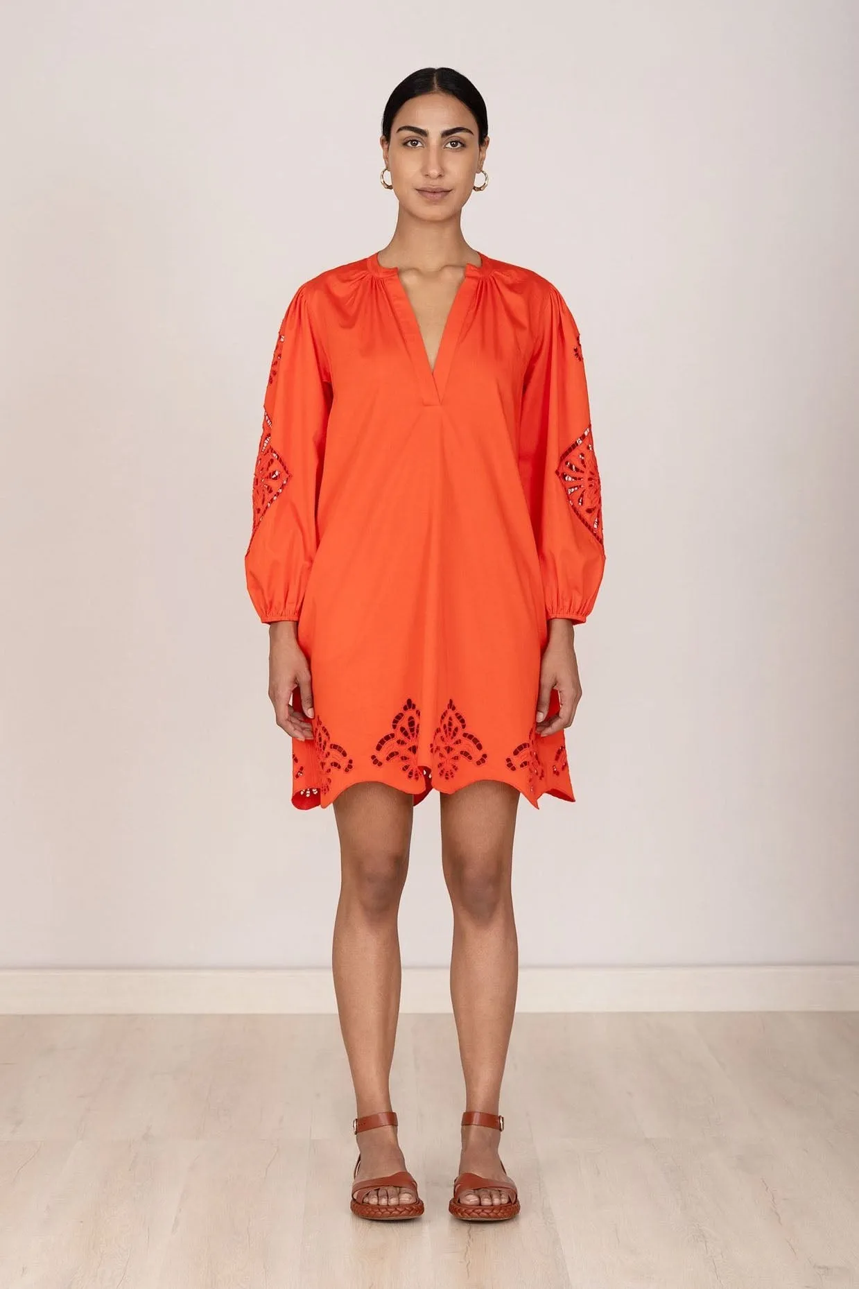Gianna Dress Punto Sunset sold by Banjanan product image thumbnail 2