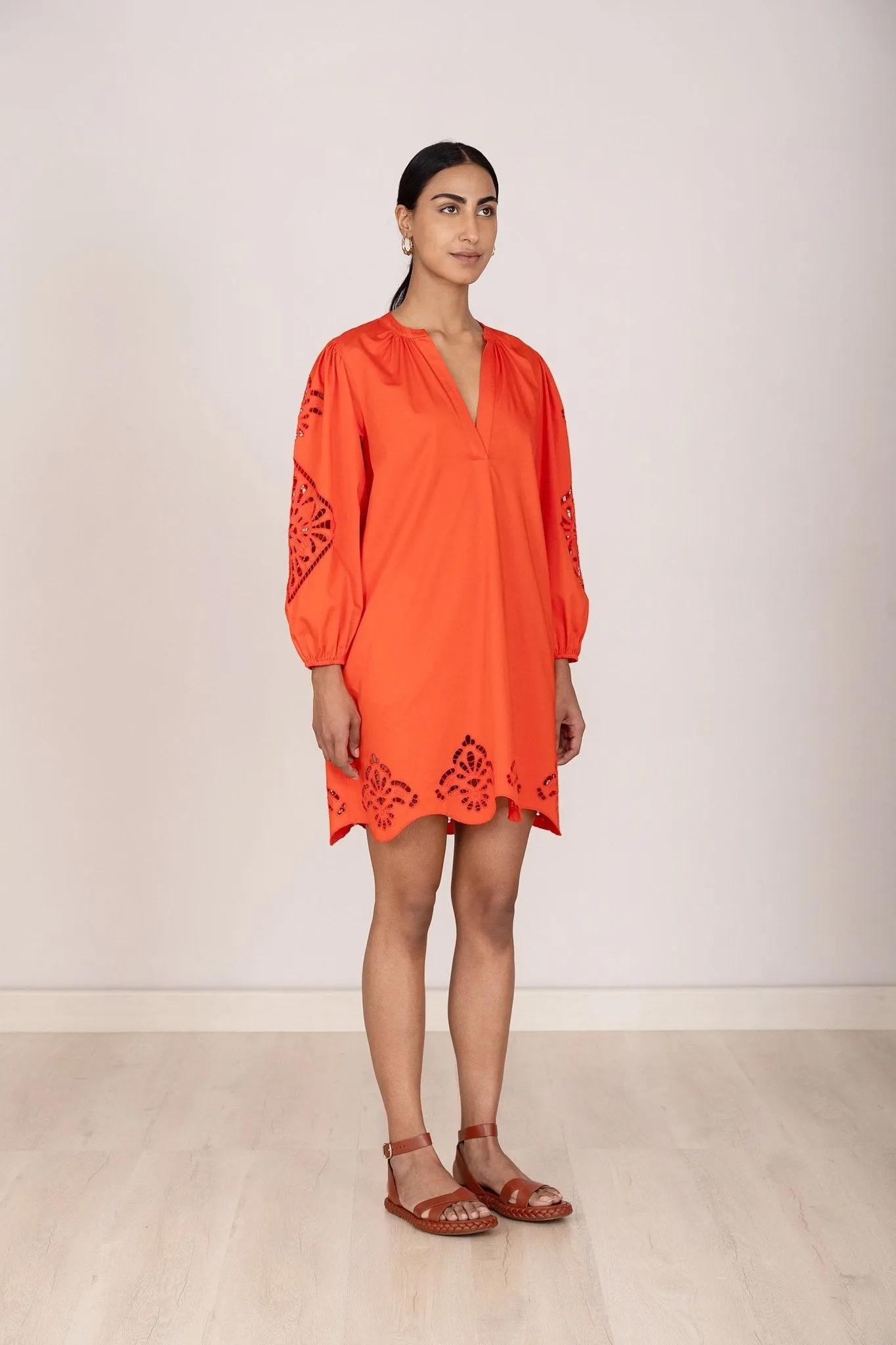 Gianna Dress Punto Sunset sold by Banjanan product image thumbnail 4