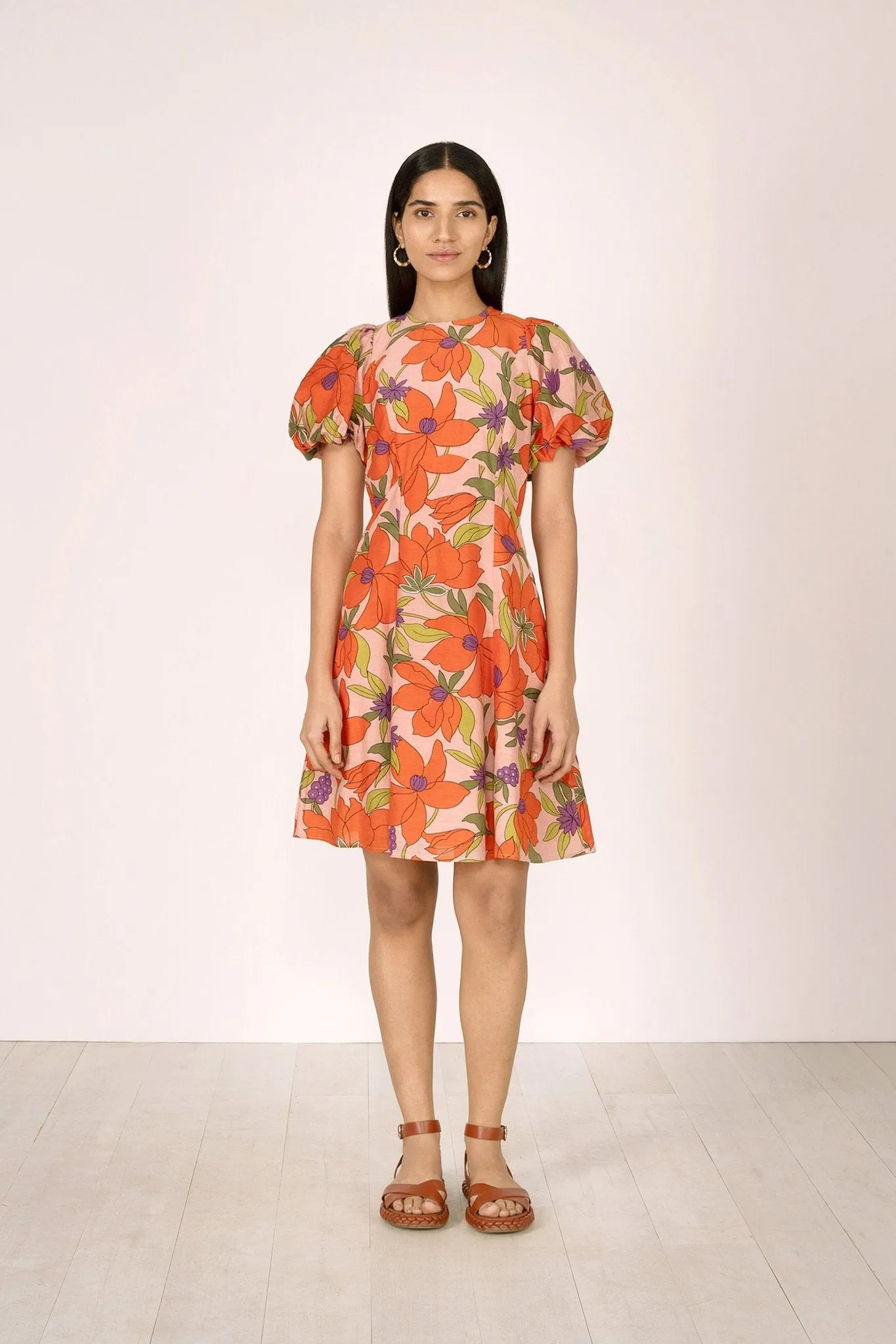 Gracia Dress Magnolia Rose sold by Banjanan