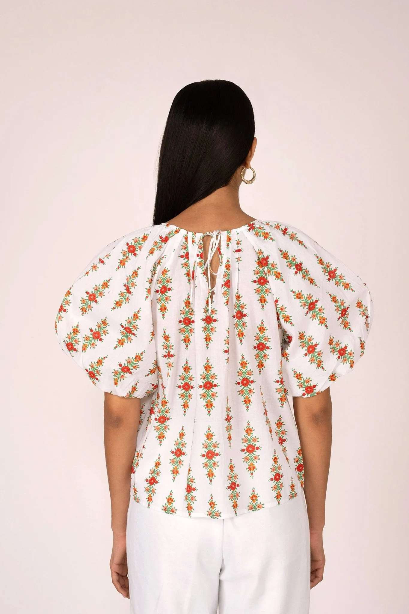 Oana Top Kashmir Trail Coconut sold by Banjanan product image thumbnail 3