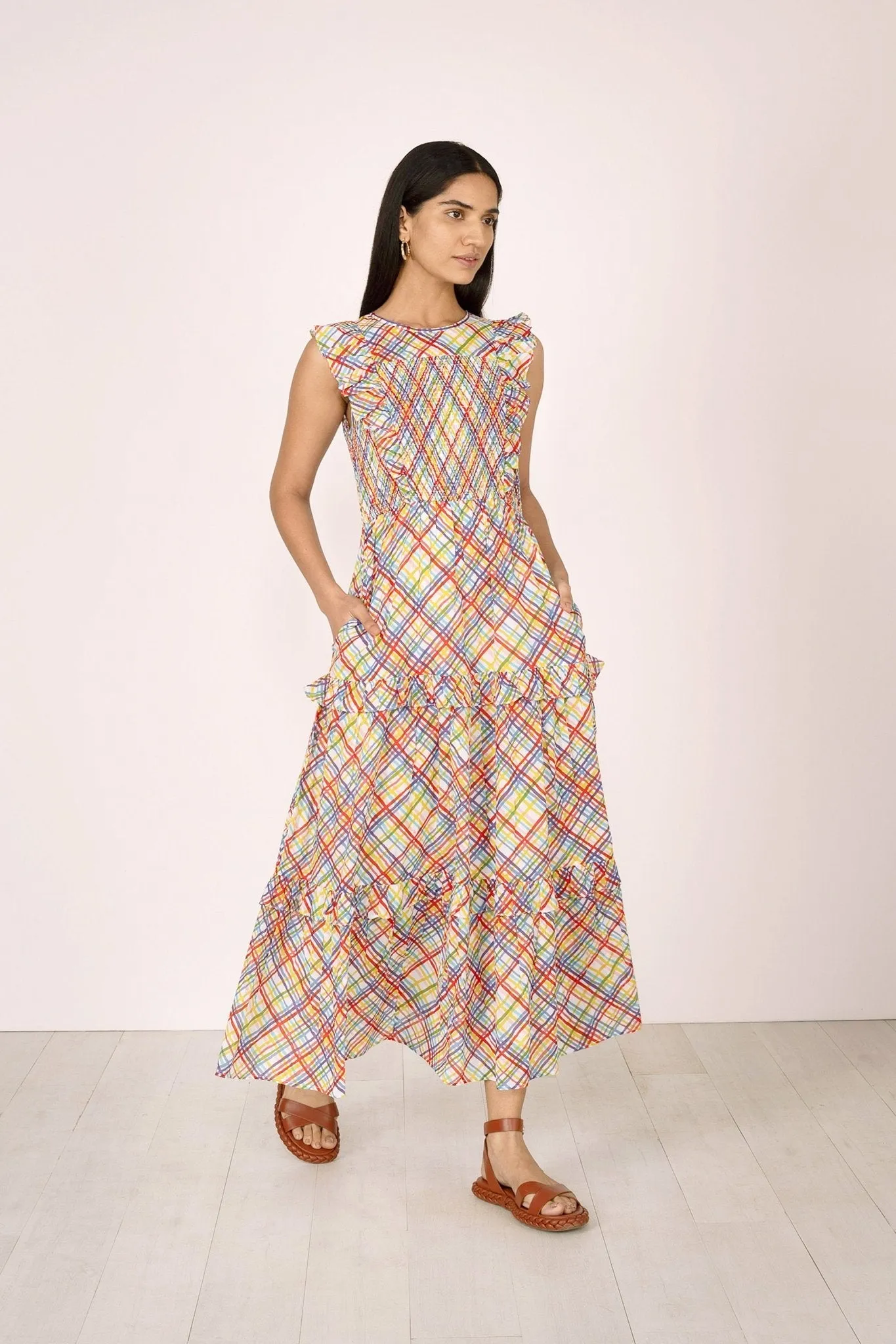 Iris Dress Rainbow Hibiscus sold by Banjanan product image thumbnail 2