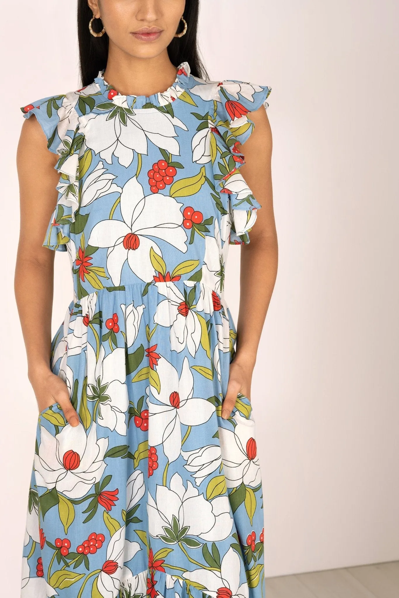 Hannah Dress Magnolia Canal sold by Banjanan product image thumbnail 5