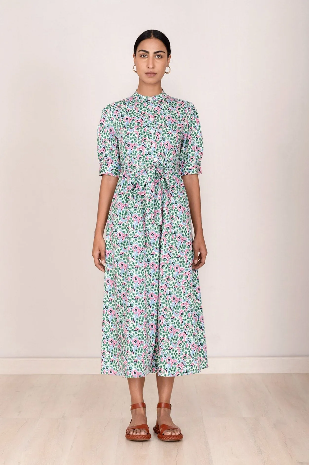 Daffodil Dress Margot Strawberry Cream sold by Banjanan product image thumbnail 2