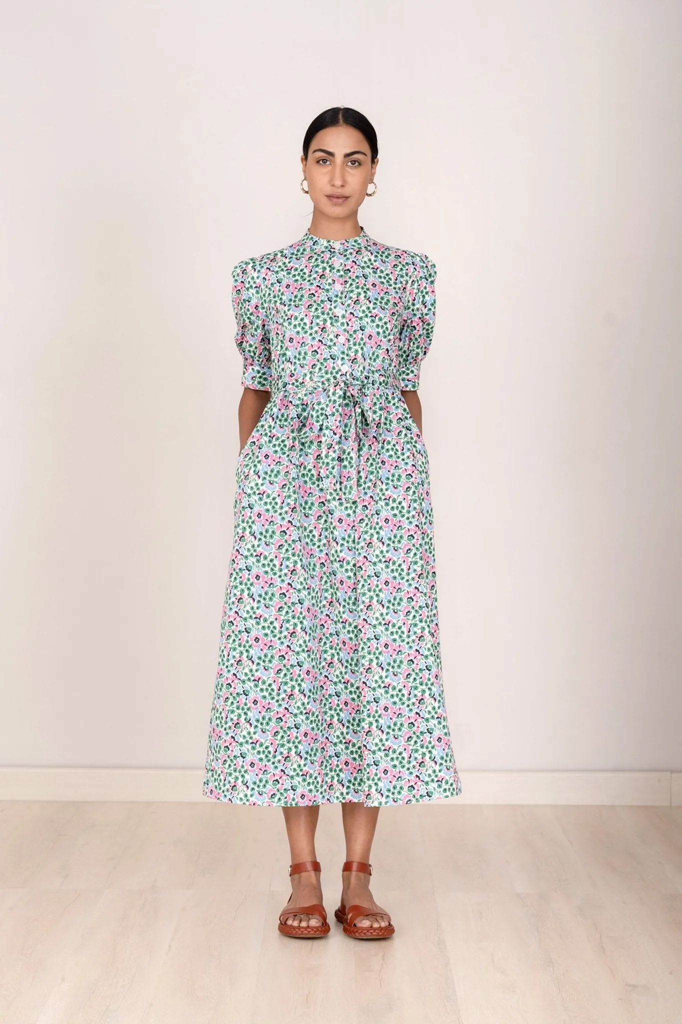 Daffodil Dress Margot Strawberry Cream sold by Banjanan product image thumbnail 4