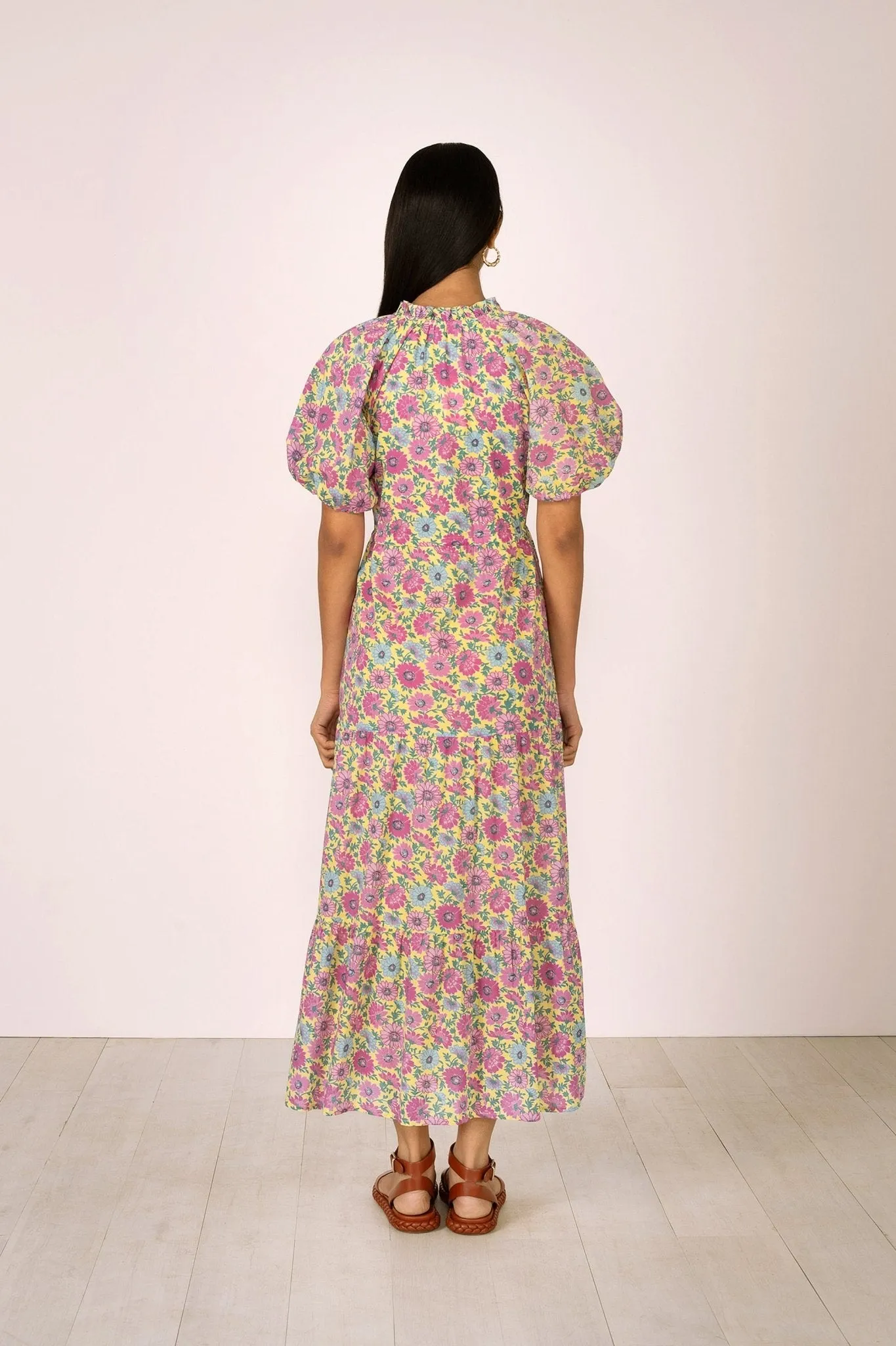 Poppy Dress Daisy Lemon sold by Banjanan product image thumbnail 3