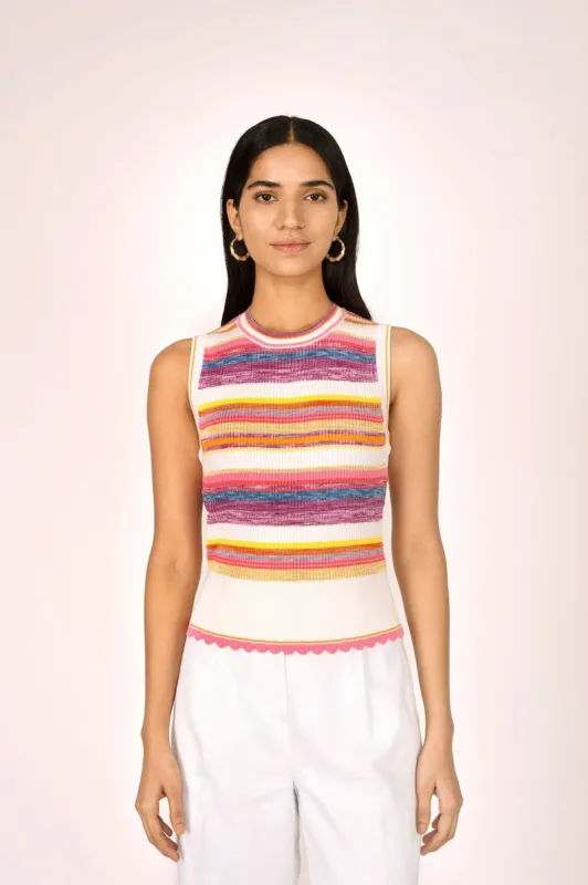 Erica Vest Ombre sold by Banjanan