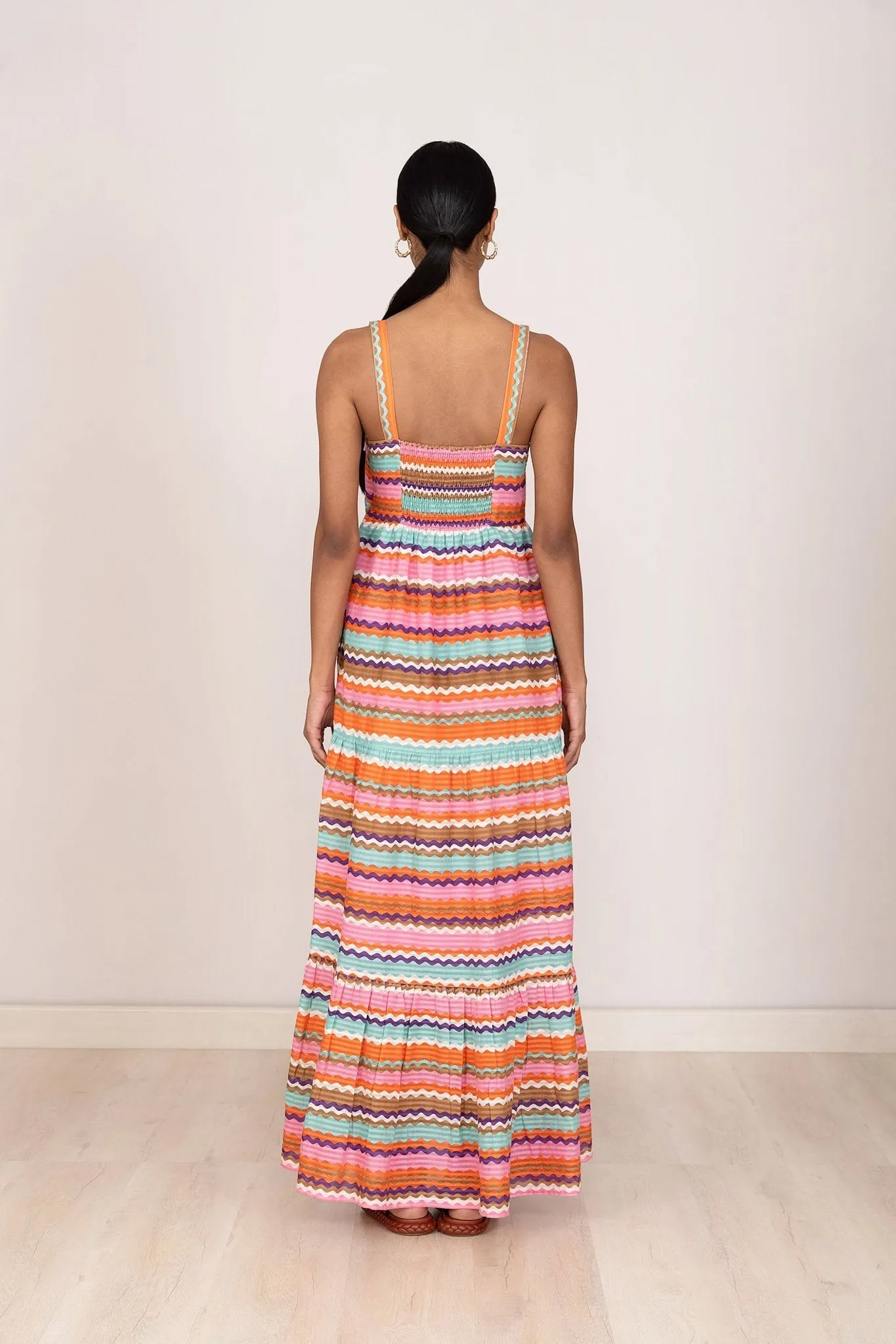 Daniella Dress Wavy Cascade sold by Banjanan product image thumbnail 3