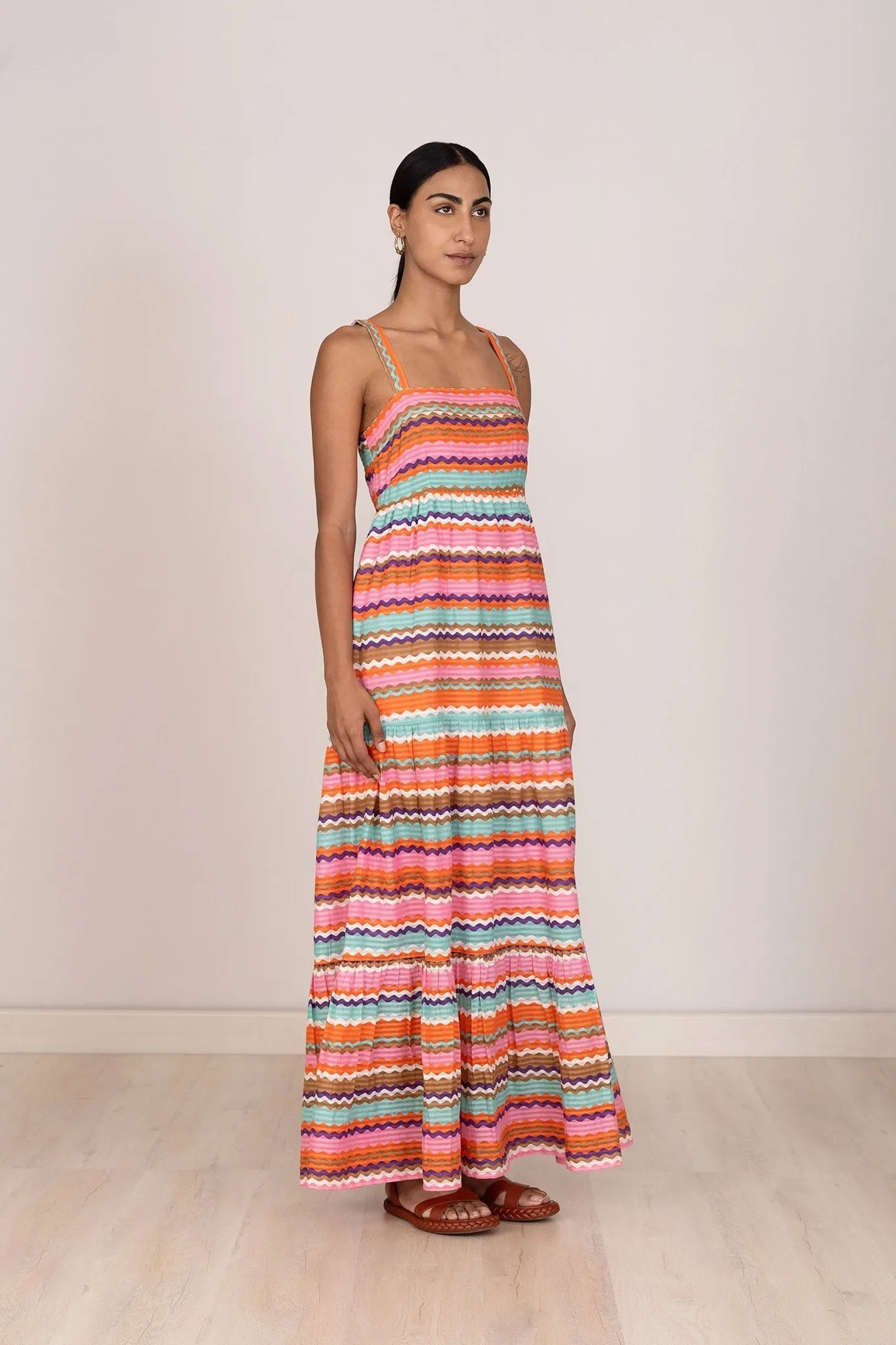 Daniella Dress Wavy Cascade sold by Banjanan product image thumbnail 5