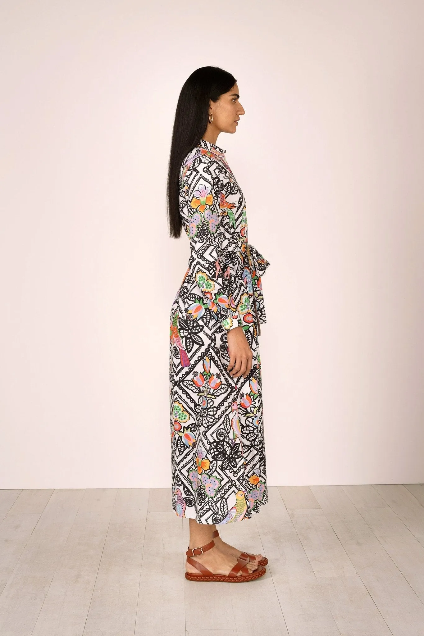 Daffodil Dress Folk Lace Black sold by Banjanan product image thumbnail 4