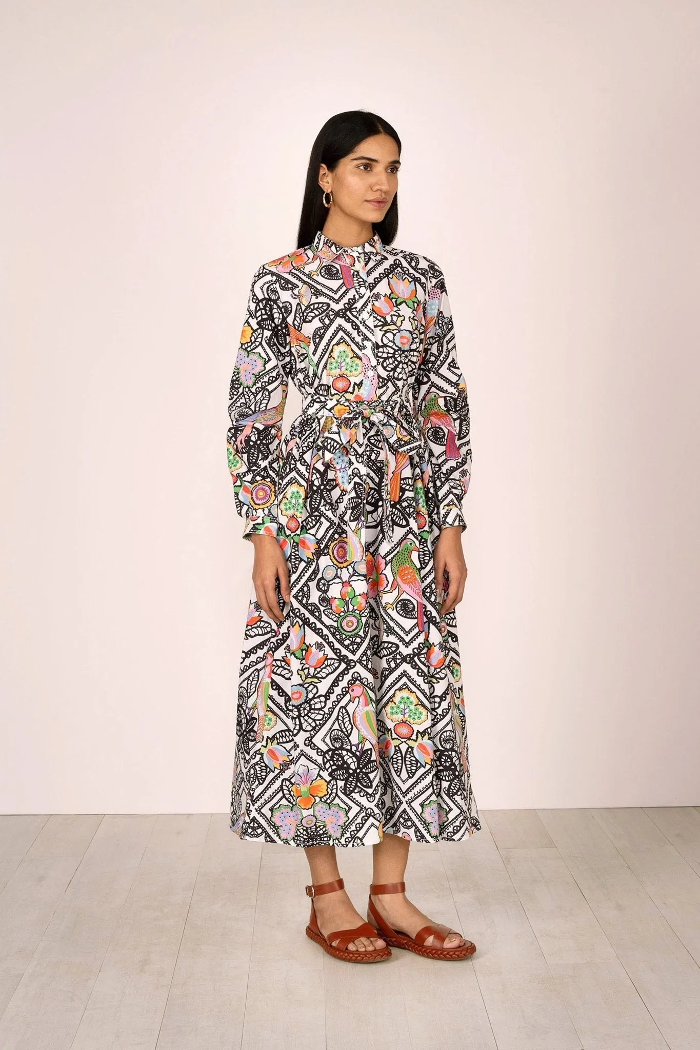 Daffodil Dress Folk Lace Black sold by Banjanan product image thumbnail 5