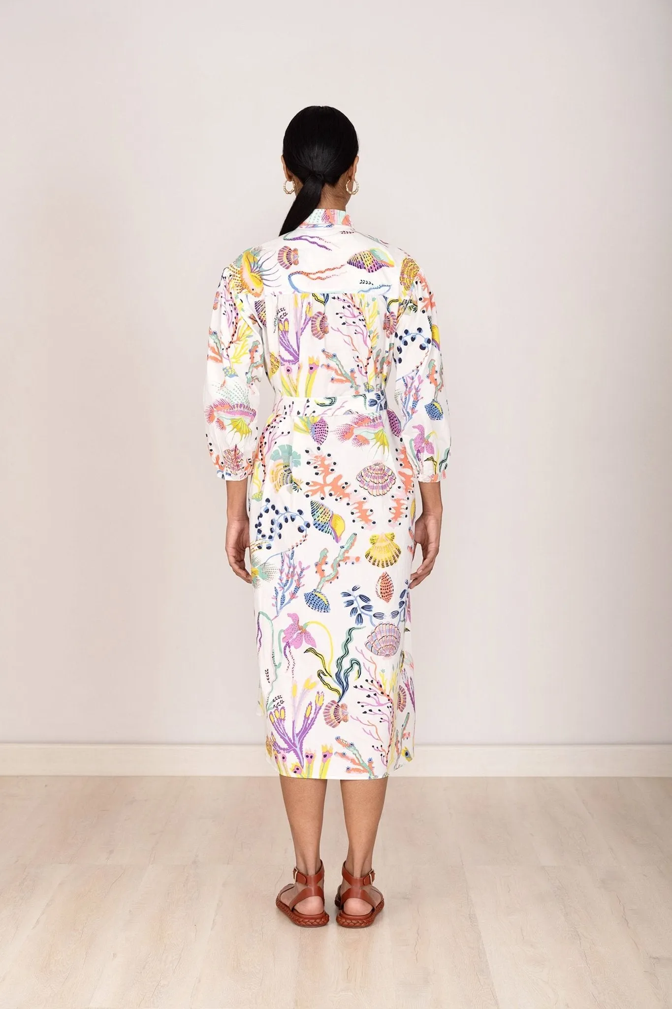 Gemma Dress Marine Mirage sold by Banjanan product image thumbnail 3