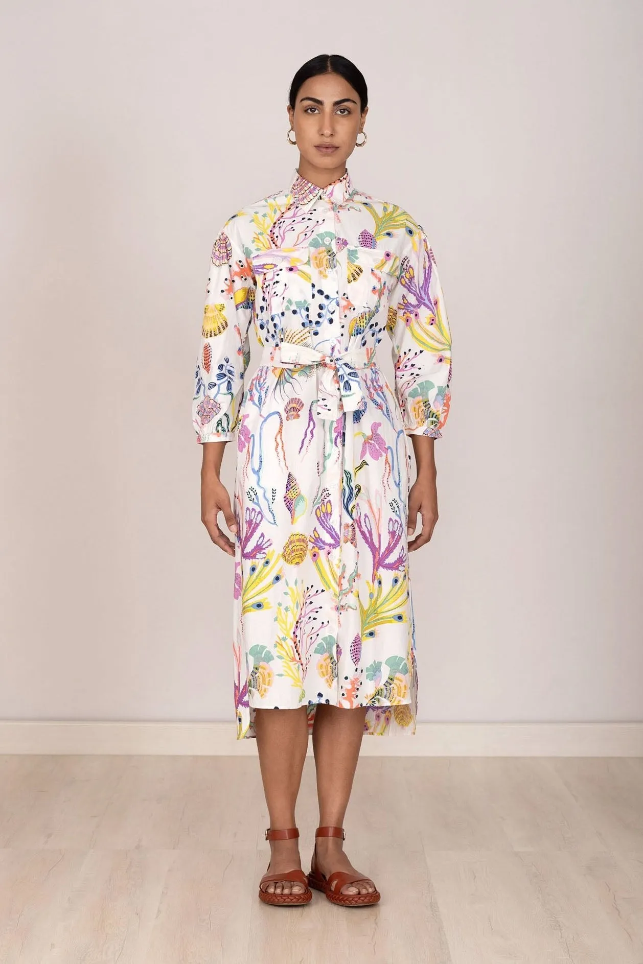 Gemma Dress Marine Mirage sold by Banjanan product image thumbnail 2