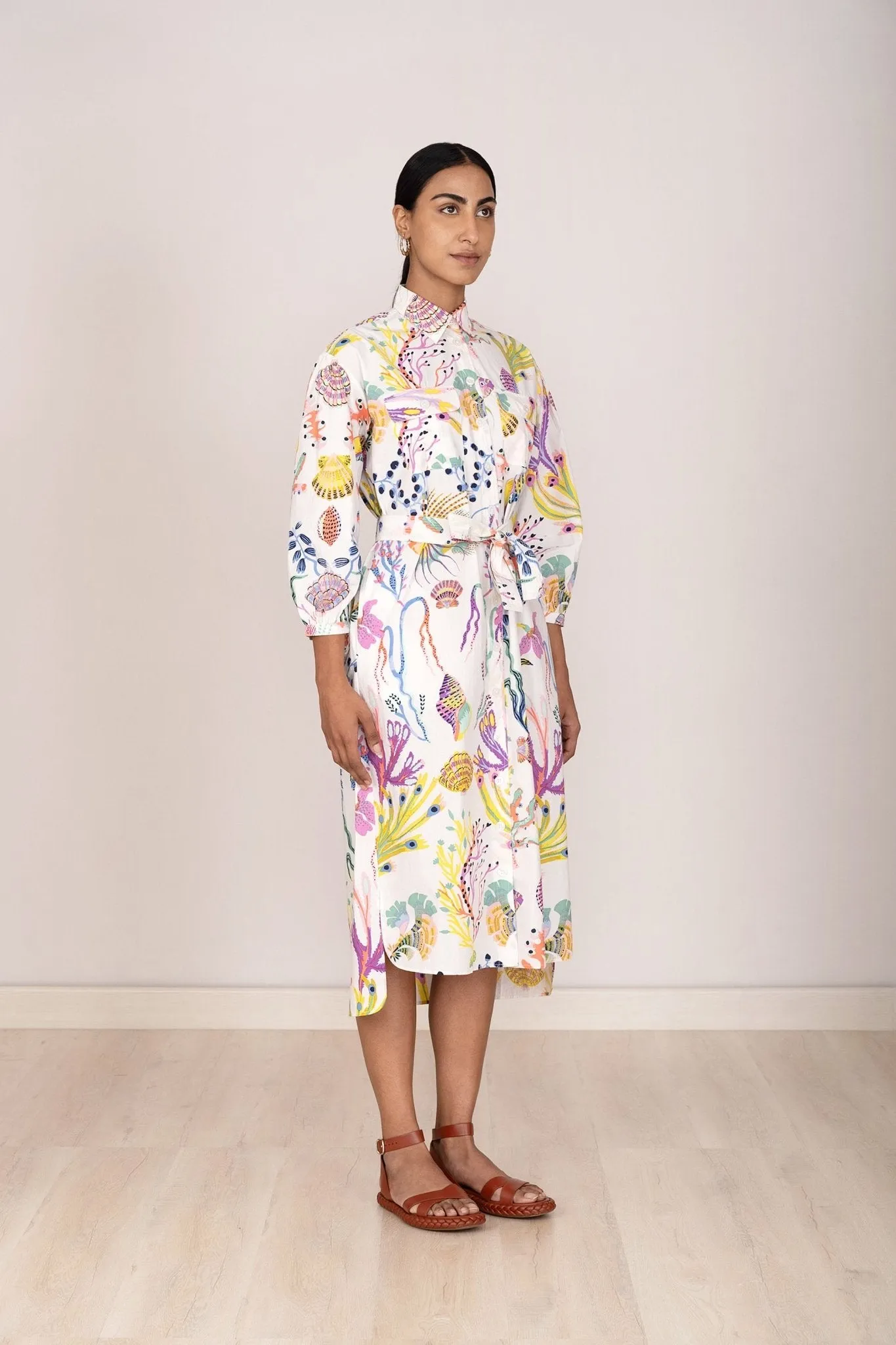 Gemma Dress Marine Mirage sold by Banjanan product image thumbnail 4