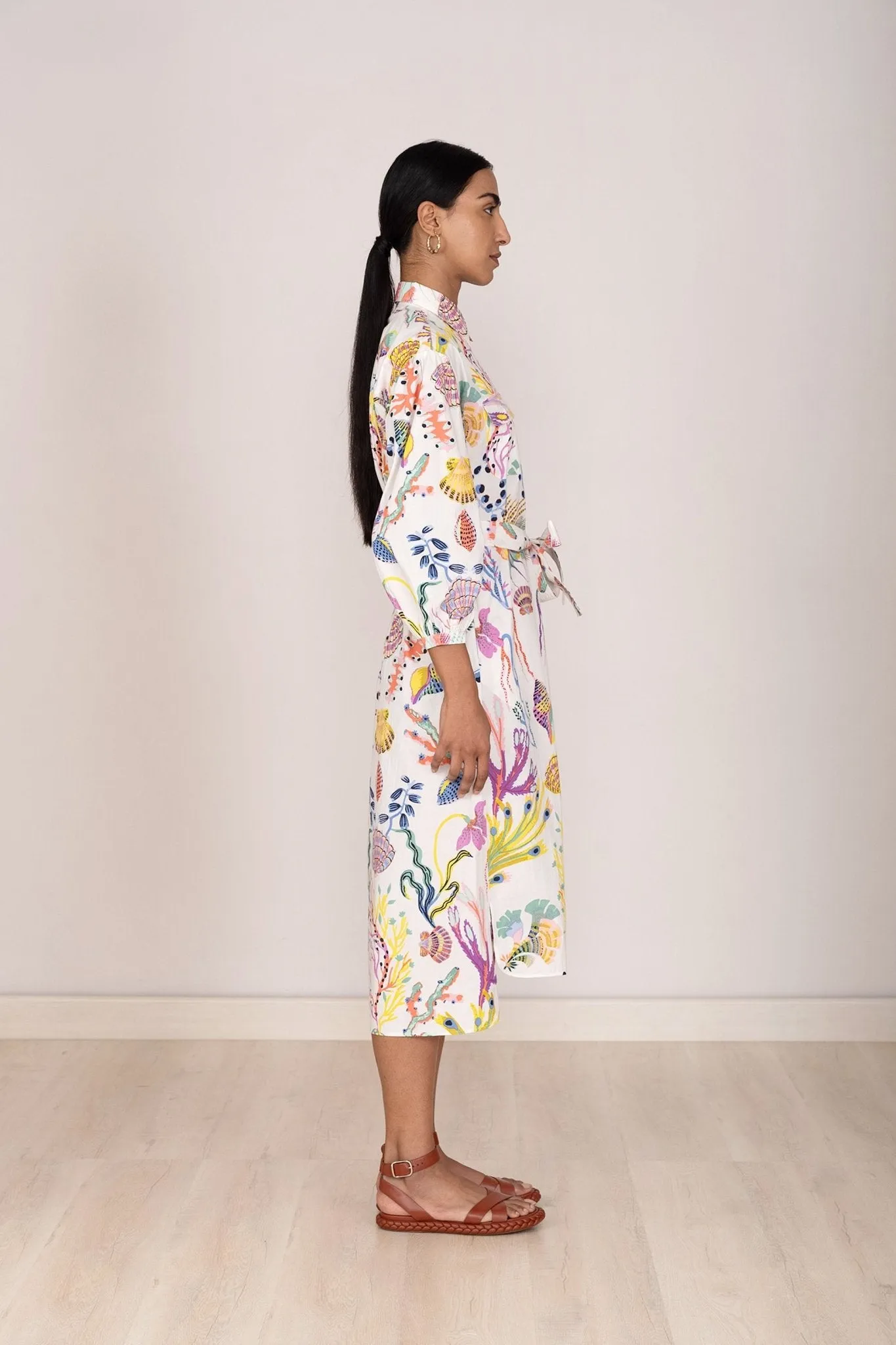 Gemma Dress Marine Mirage sold by Banjanan product image thumbnail 5