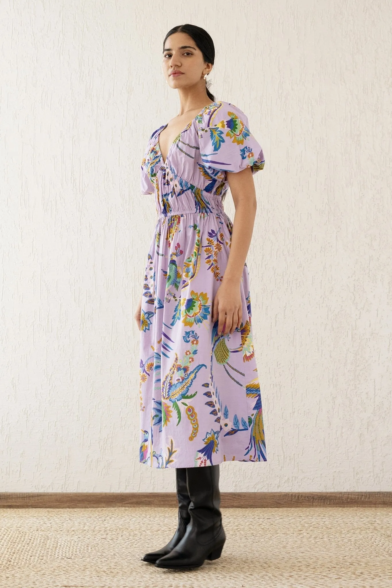 Francesca Dress Vienna Waltz Lilac sold by Banjanan product image thumbnail 2