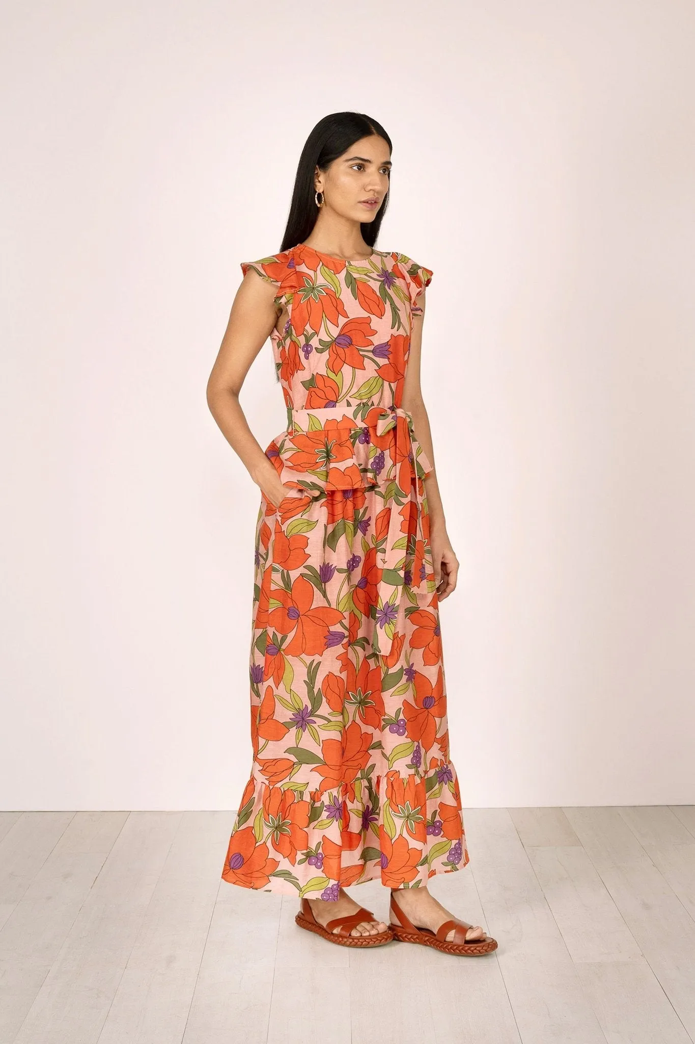 Basha Dress Magnolia Rose sold by Banjanan product image thumbnail 2